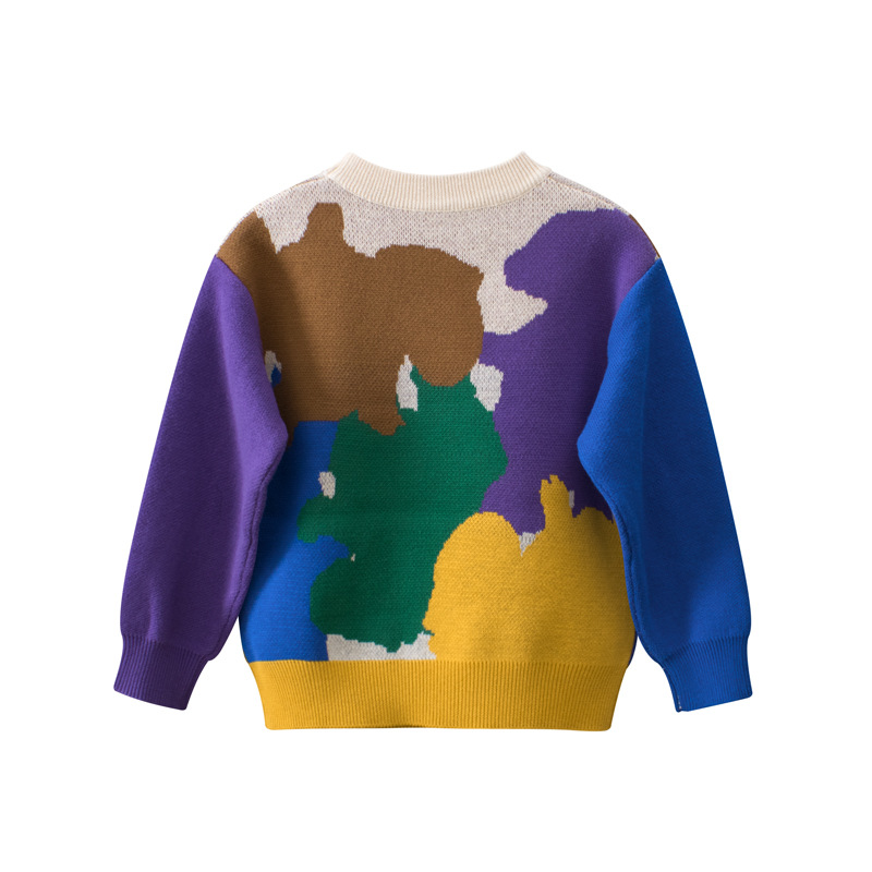 Picture of 27kids Korean style children's clothing cross-border supply autumn and winter new children's sweater baby boys' clothes knitwear wholesale