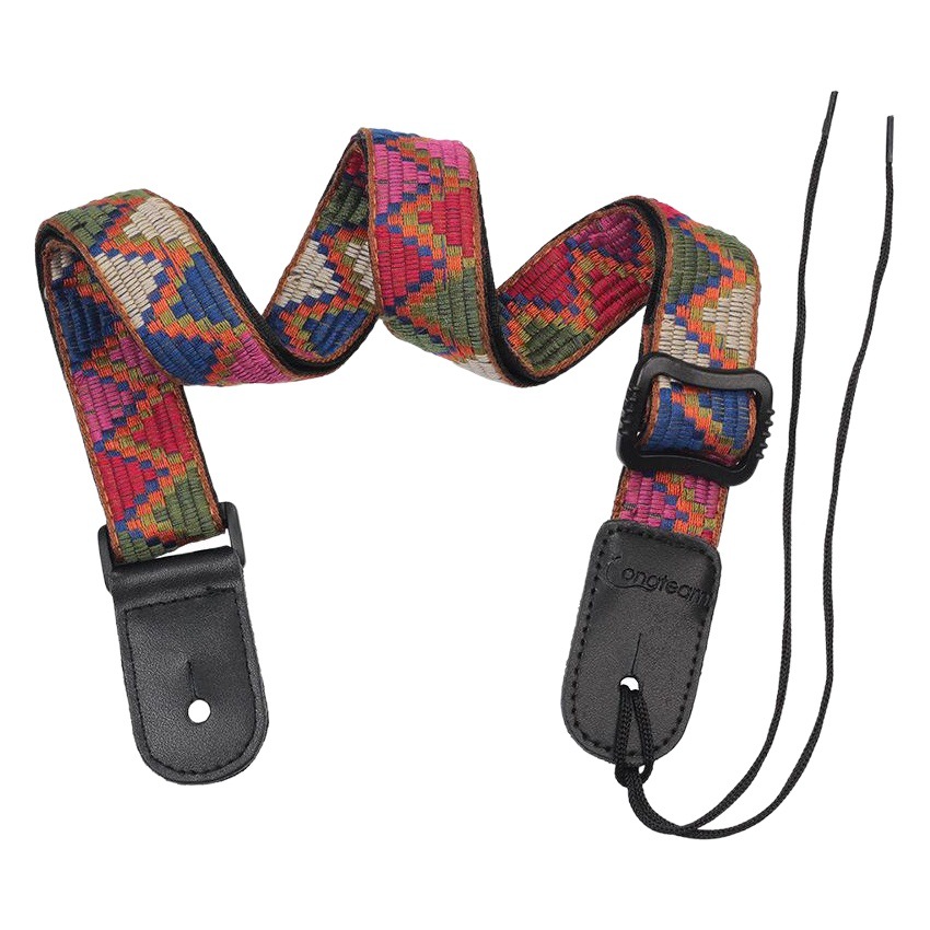Bohemian Ukrainian Leather Head Strap Ethnic Style ukulele Ukulele Nail Shoulder Strap