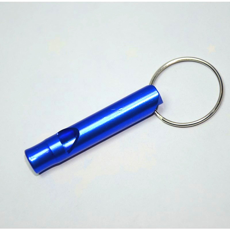 Picture of Small Aluminum Alloy Whistle Lifesaving Whistle Referee Training Whistle Outdoor Portable Aluminum Alloy Whistle