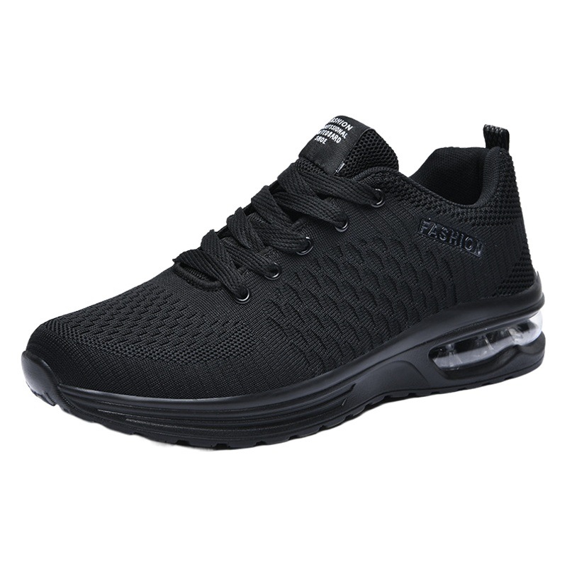 Cross-border wholesale plus size 47 yards men's shoes mesh breathable leisure sports running shoes men's soft bottom air cushion travel shoes