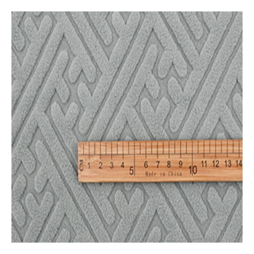 Manufacturer's Ready-Made Stretch Jacquard Polar Fleece I-Shaped Plaid Is Suitable for Clothing, Shoes, Hats, Home Textiles and Comfortable Fabrics