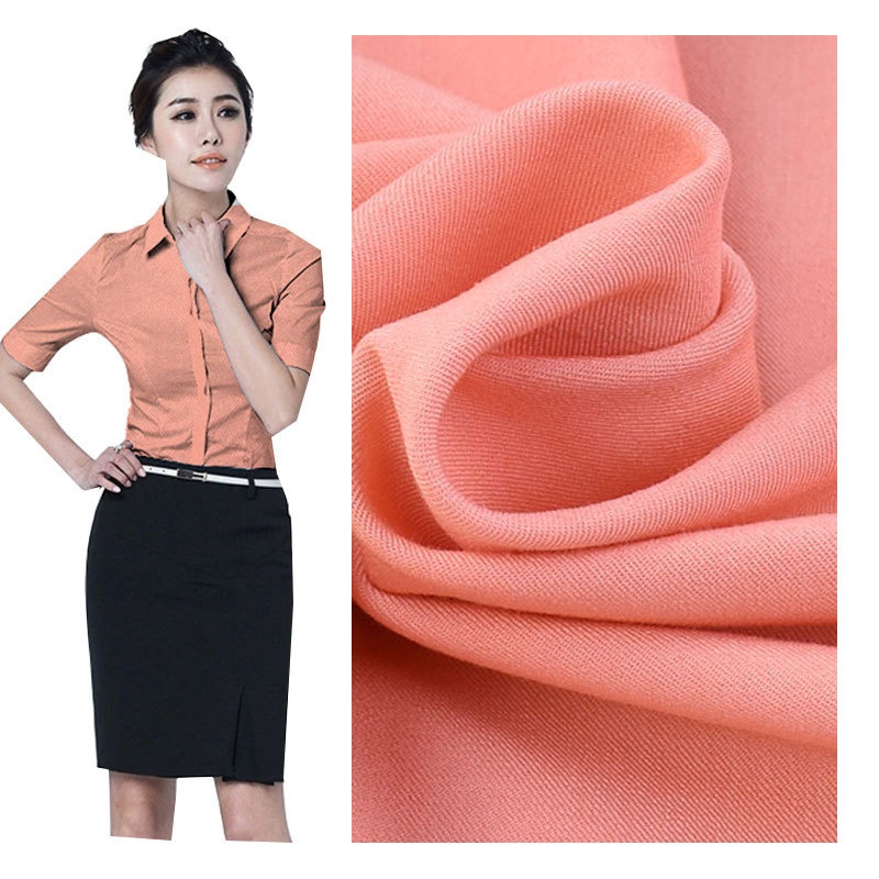 Stretch Twill Suit Cargo Pants Fabric Cotton Polyester Four-Way Stretch Fabric Casual Work Shirt Fabric