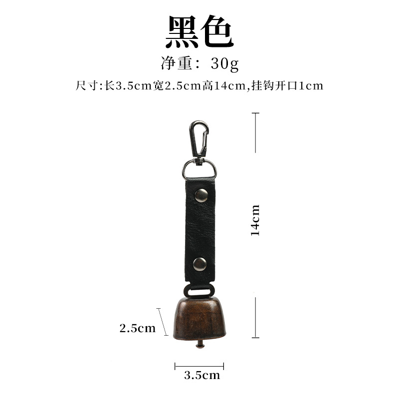 Picture of Outdoor escape bear Bell camping atmosphere wind chimes pendant keychain accessories hiking reminder Bell pet hanging Bell