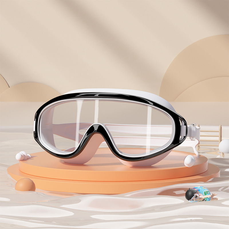 Picture of Youyou children's swimming goggles boys and girls swimming equipment glasses waterproof anti-fog frame professional diving swimming goggles wholesale