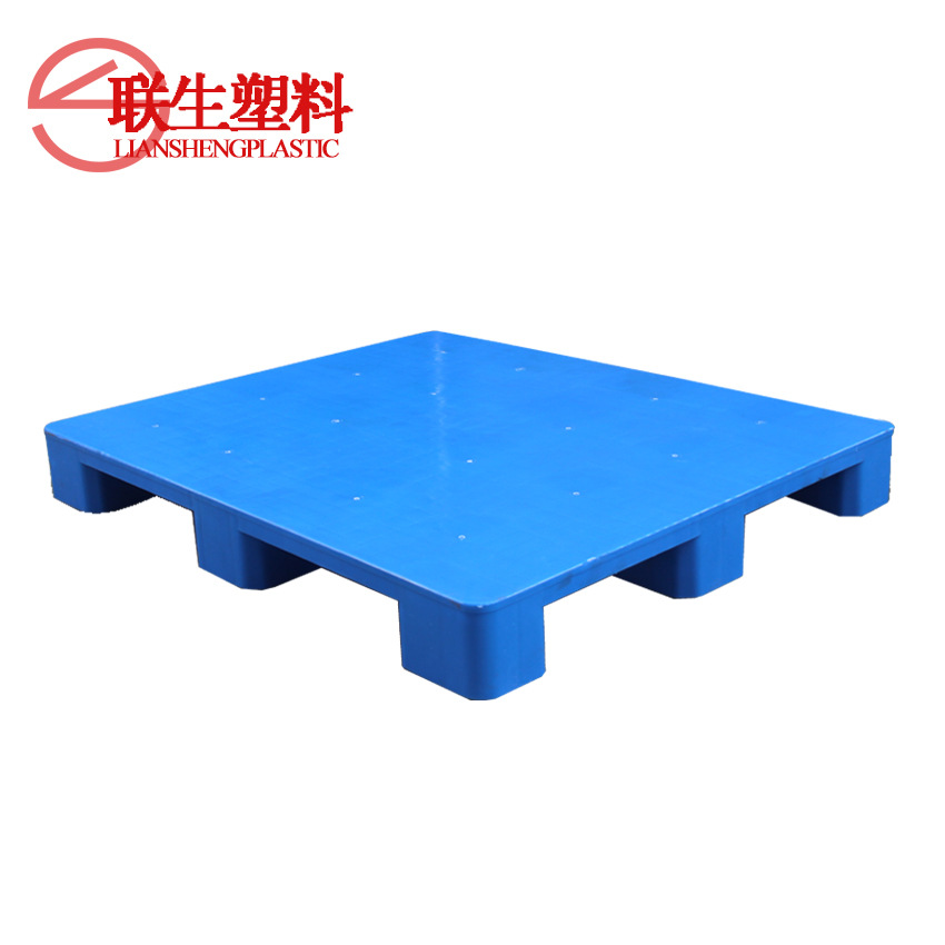 21 Forklift Plastic Pallet Forklift Pallet Pallet Workshop Flat Nine-Legged Plastic Pallet 1.2*1m