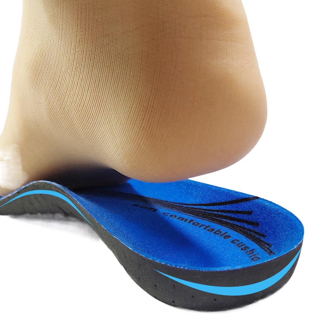 New Arch Support Flat Foot Inner Eight Outer Orthopedic Insoles for Men and Women Sports Shock Absorption Breathable Insoles