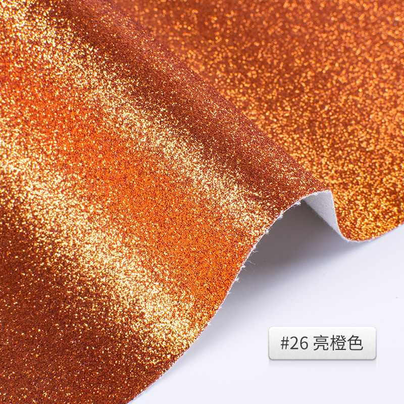Picture of Glitter Cloth Pu Leather Fabric Glitter Christmas Glitter Sequin Textile Leather Glitter Clothing Accessories