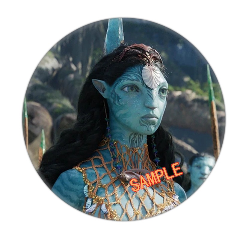 Picture of New Avatar 2 Movie Surrounding Badge Yum Tinplate Brooch 1-36