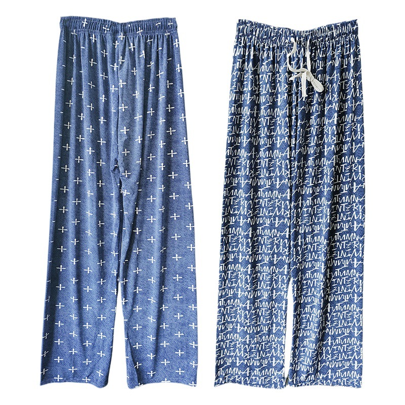 Ice Silk Jeans Straight Leg Tencel Cool Pants High Waist Summer All-match Wide Leg Pants Drop Sense Loose Women's Casual Pants Y