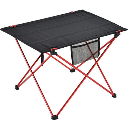 Picture of Outdoor Ultra Light Aluminum Alloy Portable Folding Table picnic table tea table camping barbecue square table small