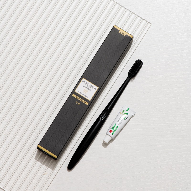 Picture of Hotel Special Hotel Toiletries Set Comb Disposable Toothbrush with Toothpaste Soft Hair Homestay Wholesale Customization