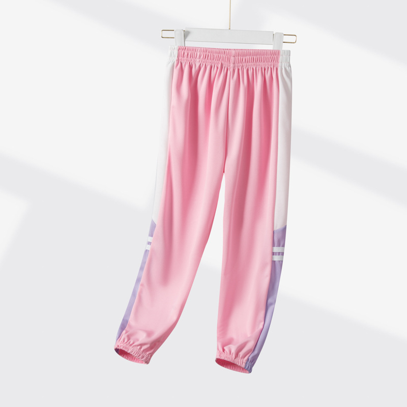 Picture of Boys' Pants Girls' Quick-drying Pants Summer Wear Large Children's Casual Pants Anti-mosquito Pants Summer Thin Trendy Children's Sports Pants