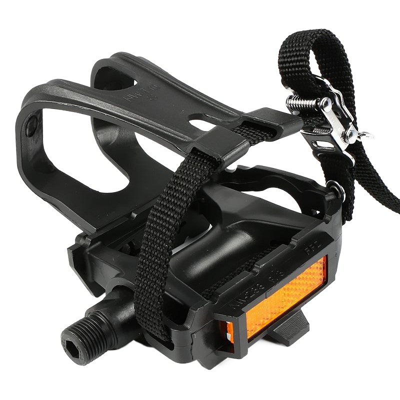 Bicycle Pedal Universal Mountain Bike Pedal Pedal Strap Dead Flying Strap Nylon Accessories with Dog's Mouth