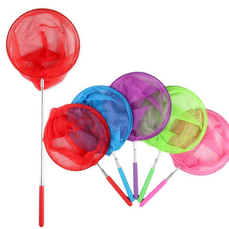 Picture of Stainless Steel Telescopic Fishing Net Butterfly Net Dragonfly Net Kidsren's Toy Fishing Net Insect Net Bag Outdoor Toys
