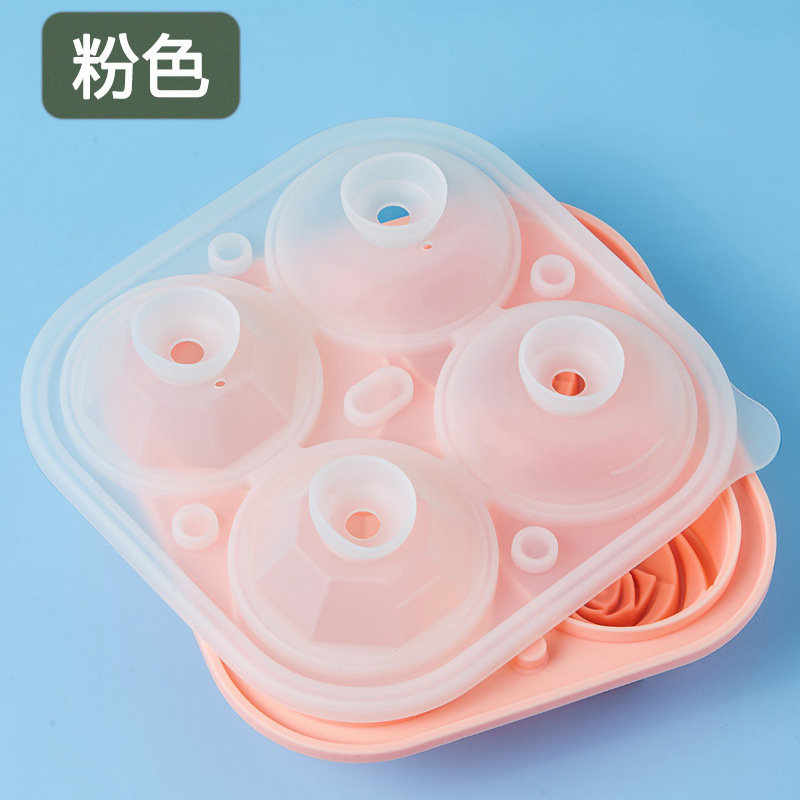 Picture of Rose Flower Ice Pot Mold Rose Diamond Combination Ice Pot Ice Pot Silicone Ice Pot Ice Pot Ice Box Ice Pot Mold