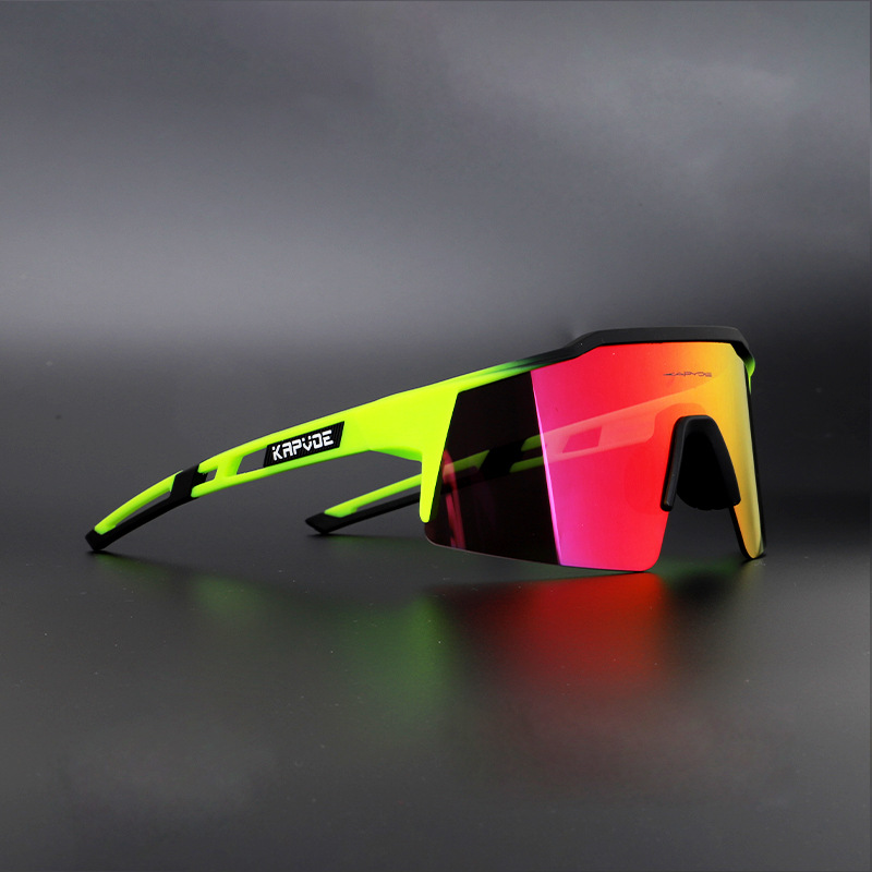 Picture of kapvoe New Polarized Riding Glasses Mountain Bike Outdoor Sports Bicycle Windproof Equipment Sunglasses