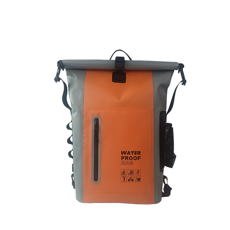 Picture of Cross-Border Pvc Backpack Outdoor Sports Waterproof Bag Mountaineering Camping Men's Travel Bag Student Computer Backpack