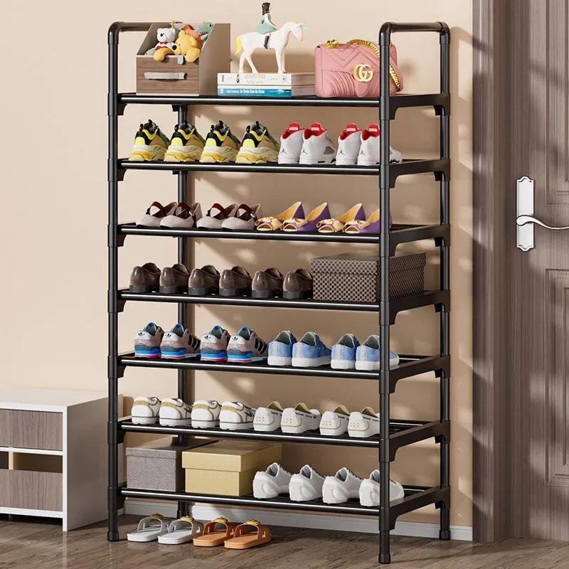 Simple Multi-Layer Household Economical Dormitory Student Simple Shoe Rack Door Storage Rack Shoe Cabinet