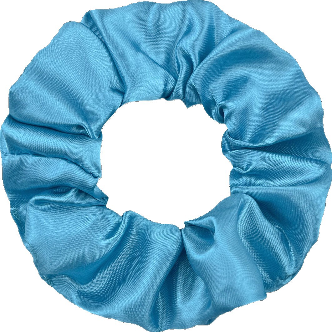 Picture of Cross-Border Amazon Satin Fabric Satin Scrunchie for Women, High-End Bun Hair Tie