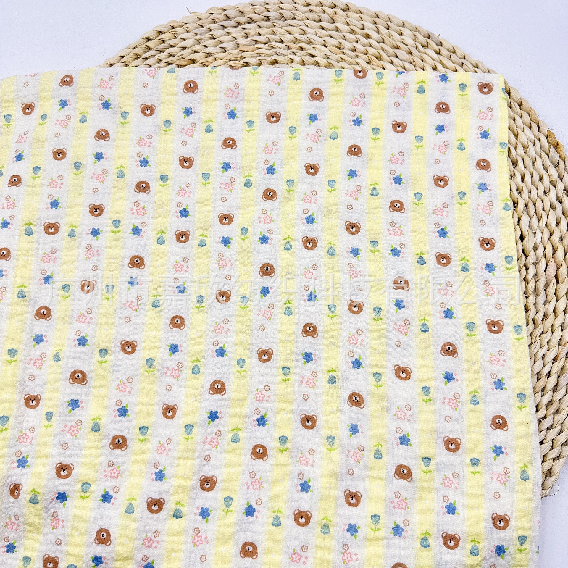 Class A cotton double-layer gauze muslin wash cotton baby cotton home clothes shirt children's clothing fabric