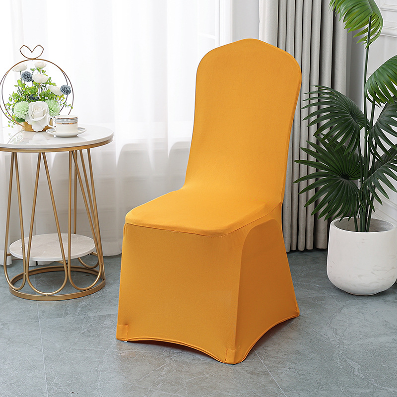 Picture of Elastic Chair Cover Thickened Hotel Chair Cover Wedding Banquet Hotel Wedding Universal Wedding Special All-inclusive
