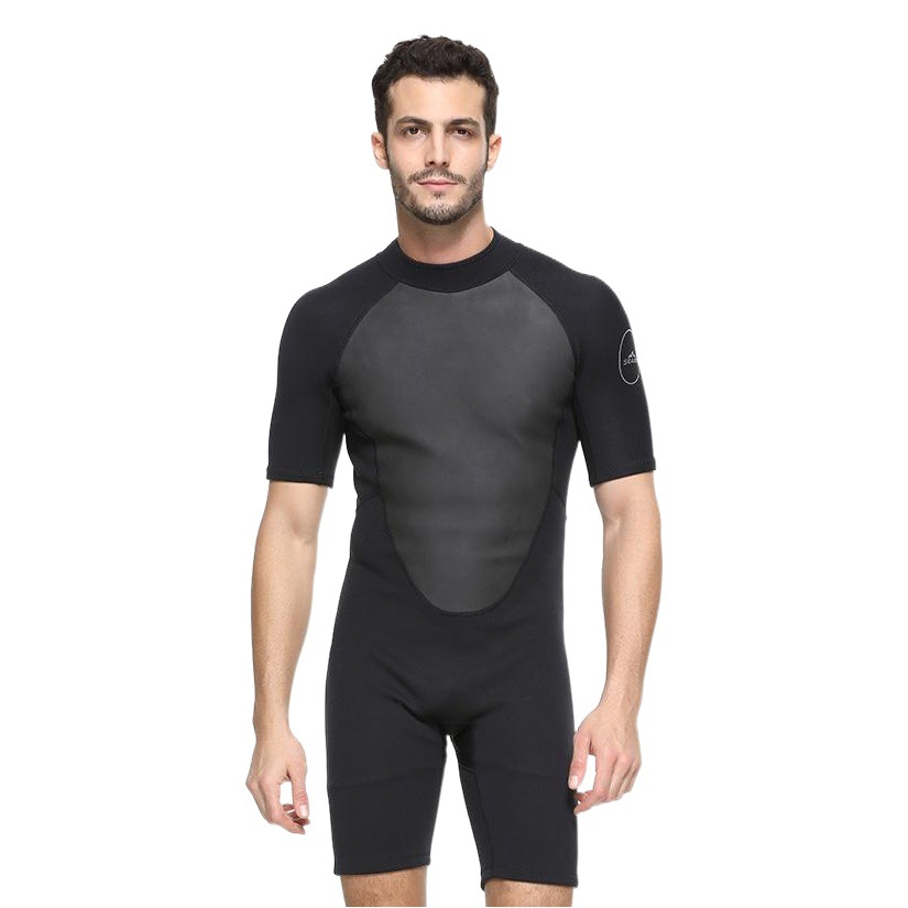 Shabart 2mm Diving Suit for Men and Women Warm One-piece Swimsuit Short-sleeved Sunscreen Suit Scuba Suit Surfing Swimsuit for Summer