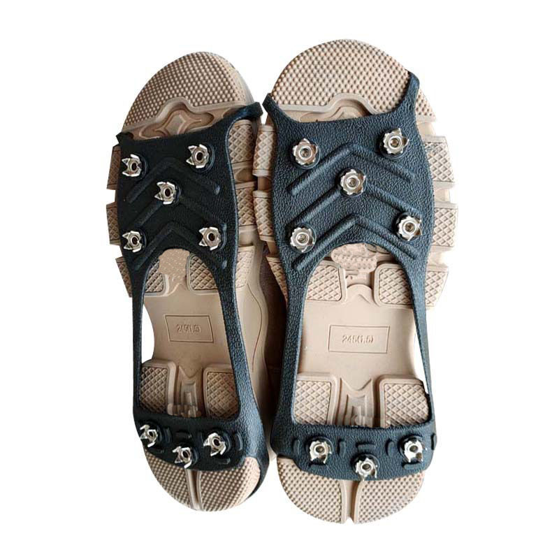 Picture of Non-slip shoe nail snow claw shoe cover ice ice snow catch outdoor snow climbing chain equipment sole ice claw artifact