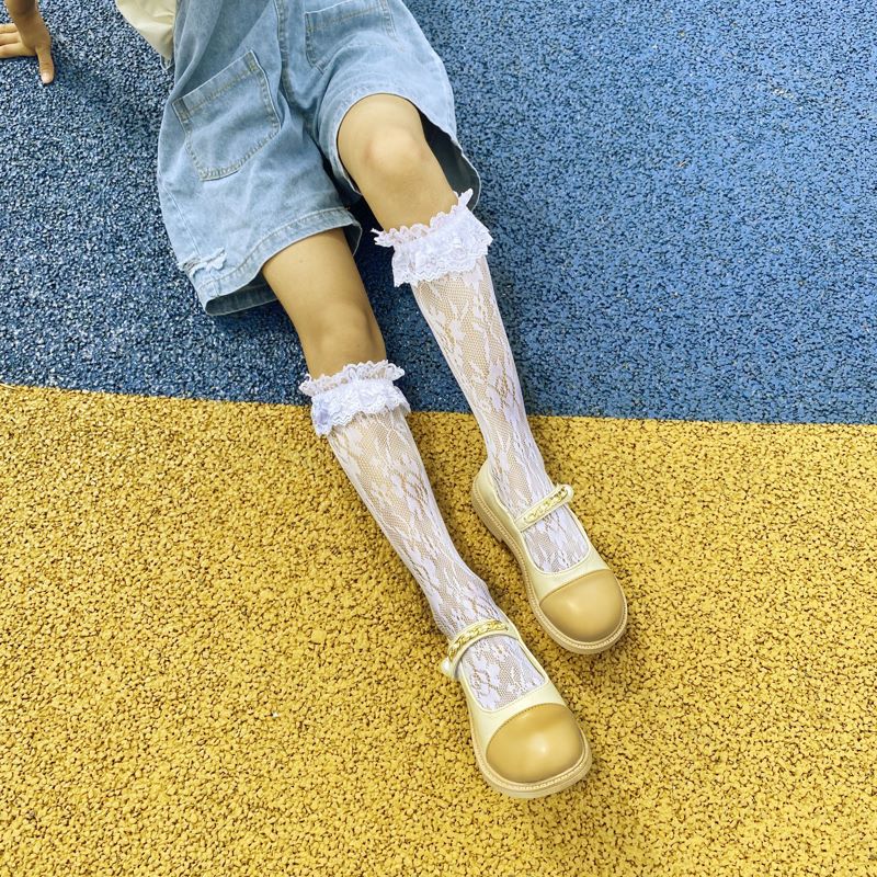 lolita lace socks student socks lace socks lolita pile socks children manufacturers wholesale