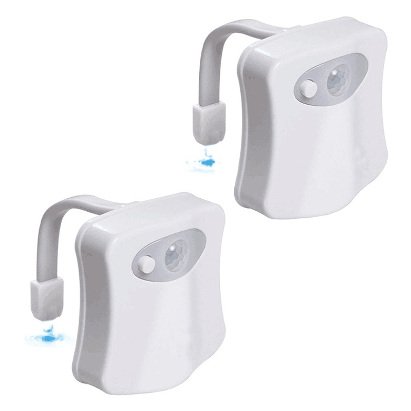 8-color toilet induction lamp 16-color Human body induction lamp cross-border new LED hanging toilet induction lamp