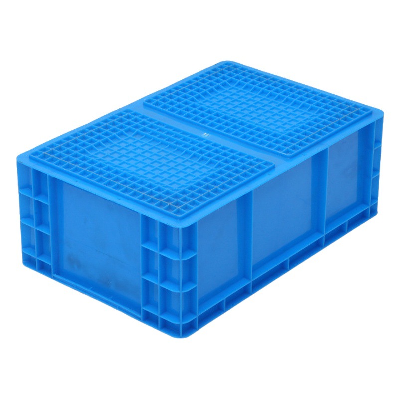EU4622 logistics box 600*400*230 thick large plastic auto parts logistics box European standard logistics plastic box