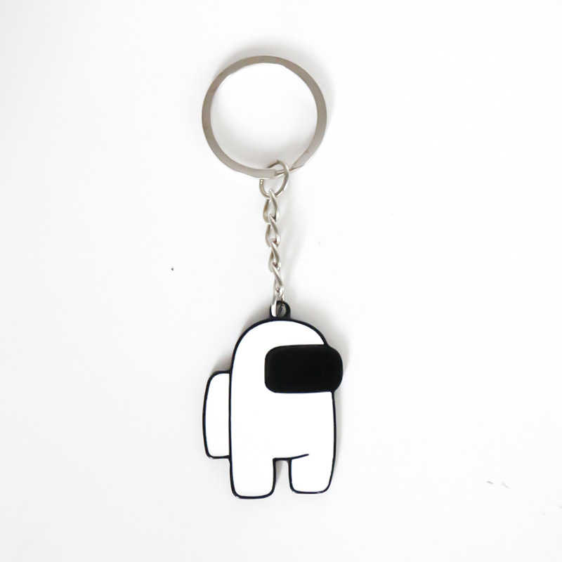 Picture of Cross-border new Among Us werewolf killing game peripheral cartoon alloy keychain male and female student pendant wholesale