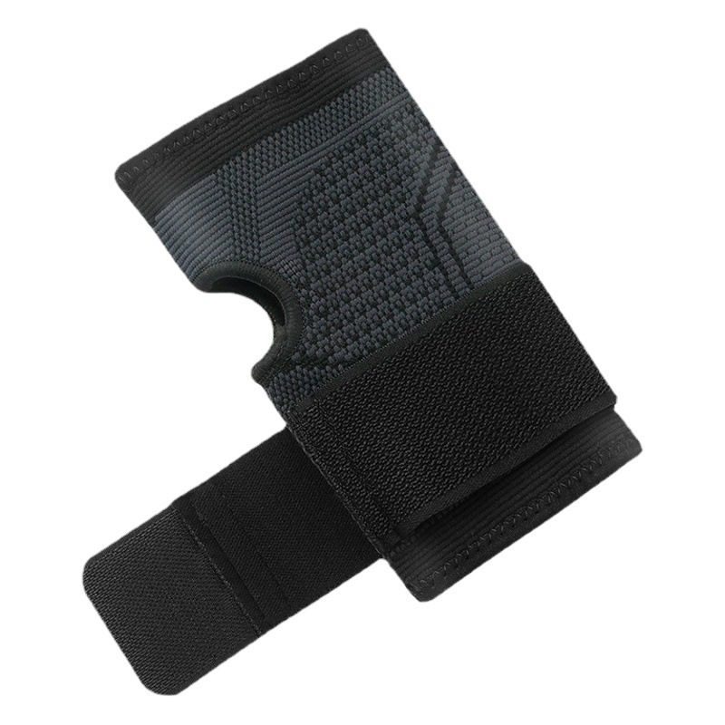 Knitted Palm Guard Sports Protector Lifting Pressure Winding Strap Breathable Palm Guard Knitted Hand Guard Fitness Wrist Guard