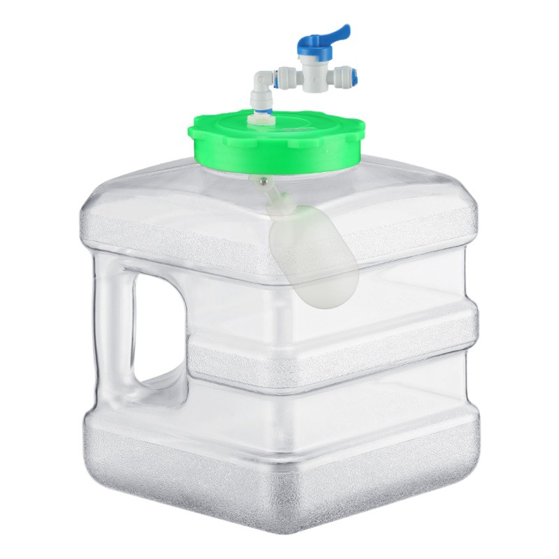 White transparent ball valve with float Kungfu tea storage bucket automatic water inlet water purifier water tank water level controller