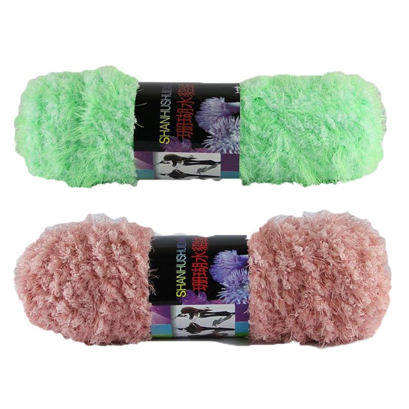 Phoenix Down Wool Long Hair Phoenix Feather Twist Bar Special Line Small Milk Dog Long Hair Little Red Book Same Diy Material Bag