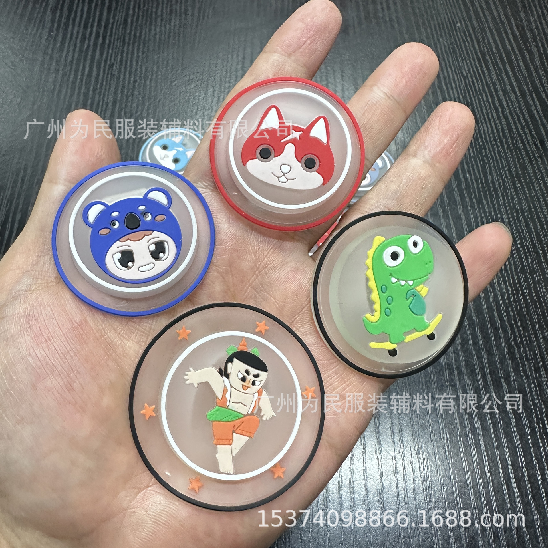 Downstream Hot Selling Shoes and Hats Clothing Luggage Textile Accessories Accessories Children Cartoon Rubber Waterproof Lamp Shell Plastic Drop Standard