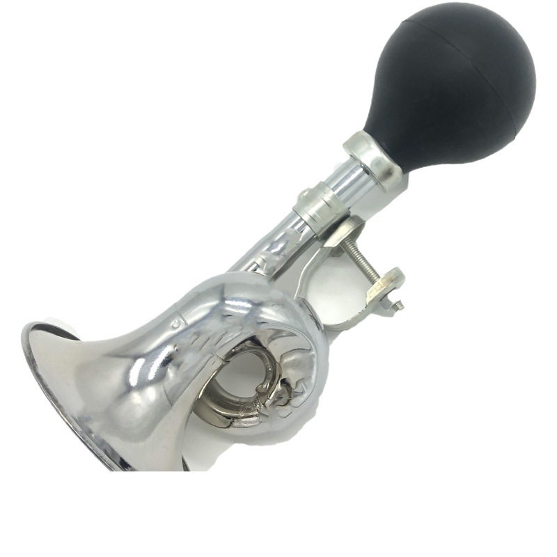 Bicycle snail air horn high decibel bend mountain bike horn bicycle equipment accessories bicycle bell