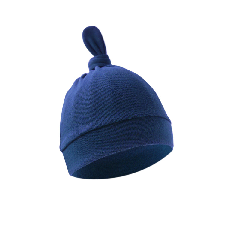 Picture of 2023 foreign trade baby pacifier hat single layer baby chirp hat baby tail hat children pullover hat