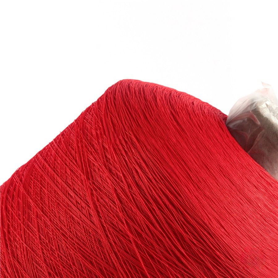 30S/2 Colored Hyperbolic Ice Linen 80% Rayon 20% Nylon Stretch Knitted Yarn Spring and Summer Color Yarn in Stock