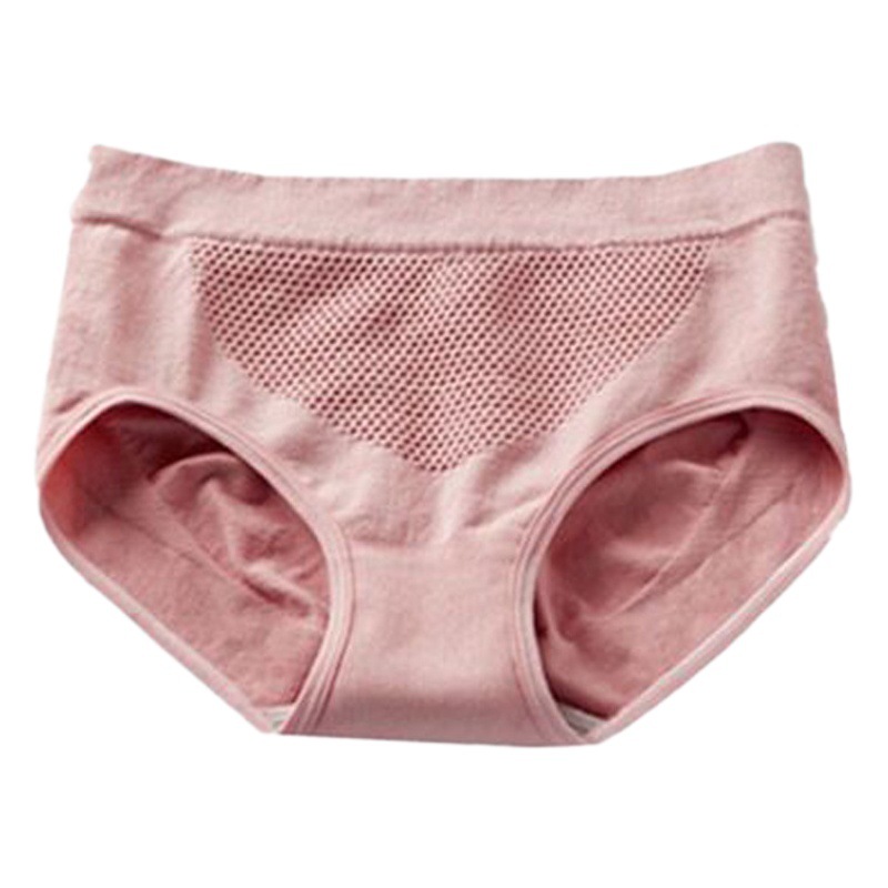 Ladies underwear 3D honeycomb waist hip seamless waist thin belly postpartum abdomen underwear head manufacturers wholesale