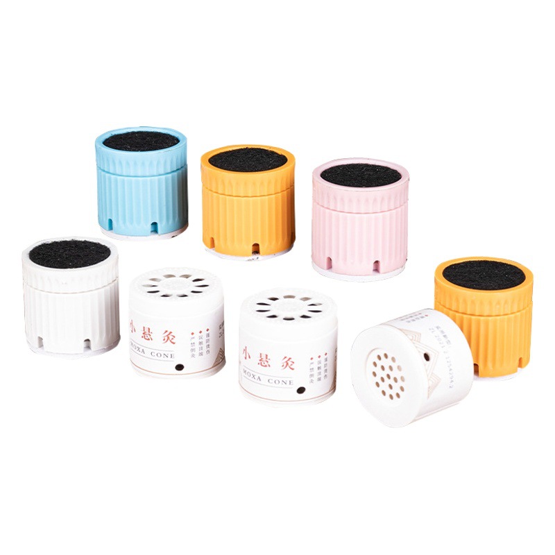 Shake Tone Same Style Micro Smoke Small Suspended Moxibustion Cans Portable Moxibustion Box Household Moxibustion Cartridge Portable Small Suspended Moxibustion Cans