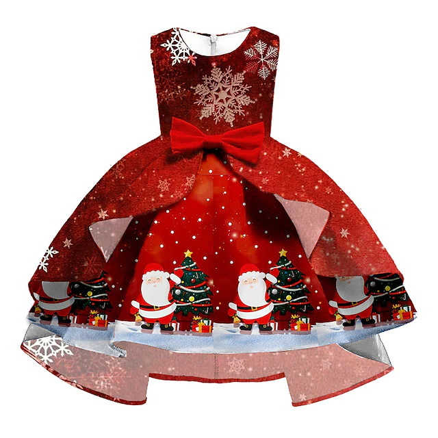 Picture of European and American New Elegant and Fashionable Female Princess Skirt European and American Style Girl's Fashionable Skirt with Puff Sleeves Lolita