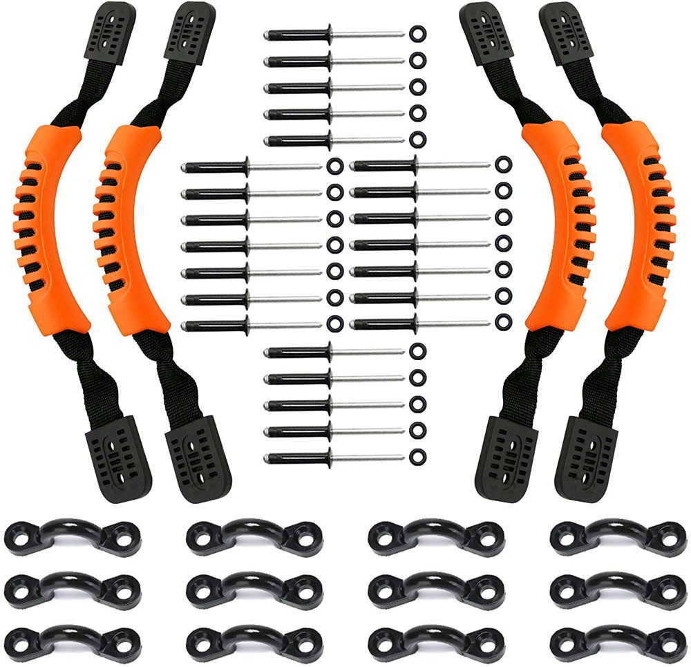 Spot supply kayak handle set kayak accessories C- shaped boat buckle handle plastic handle