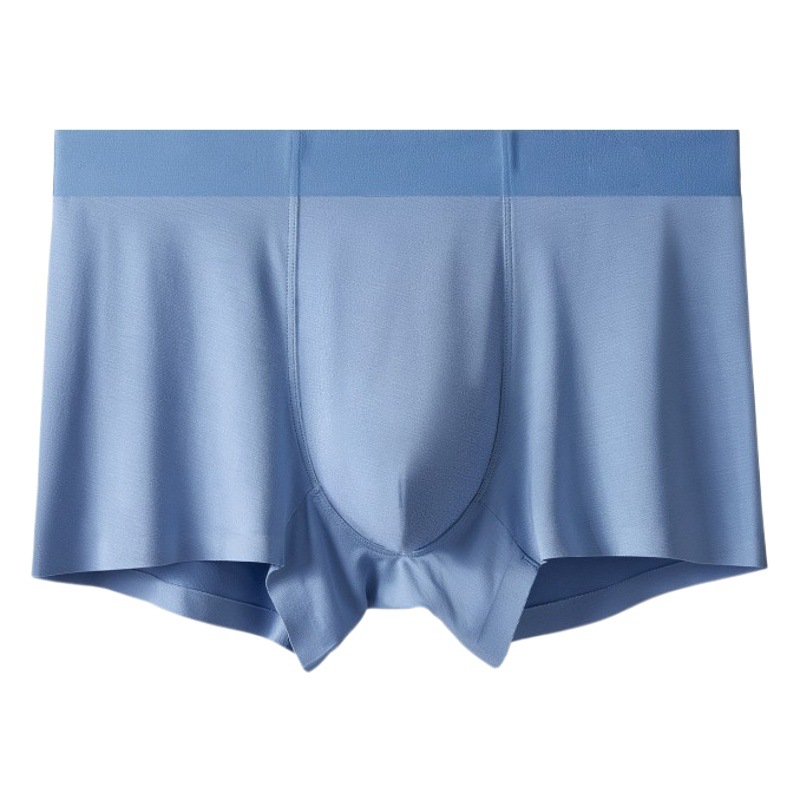 50s modal men's underwear seamless underwear men's wholesale mid-waist non-curling men's boxer shorts