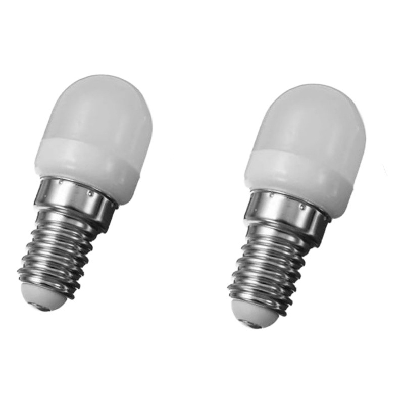 LED mini refrigerator light T 22 220V E14 2W milk white pc cover highlight small bulb indicator energy saving lamp