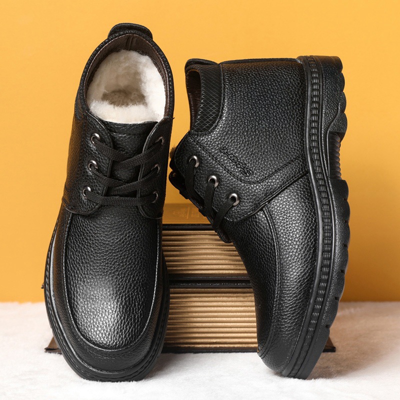 Picture of Cross-Border Leather Shoes Men's New Business Formal Casual Spring and Autumn Breathable Men's British Korean Style Round Toe Groom's Wedding Shoes