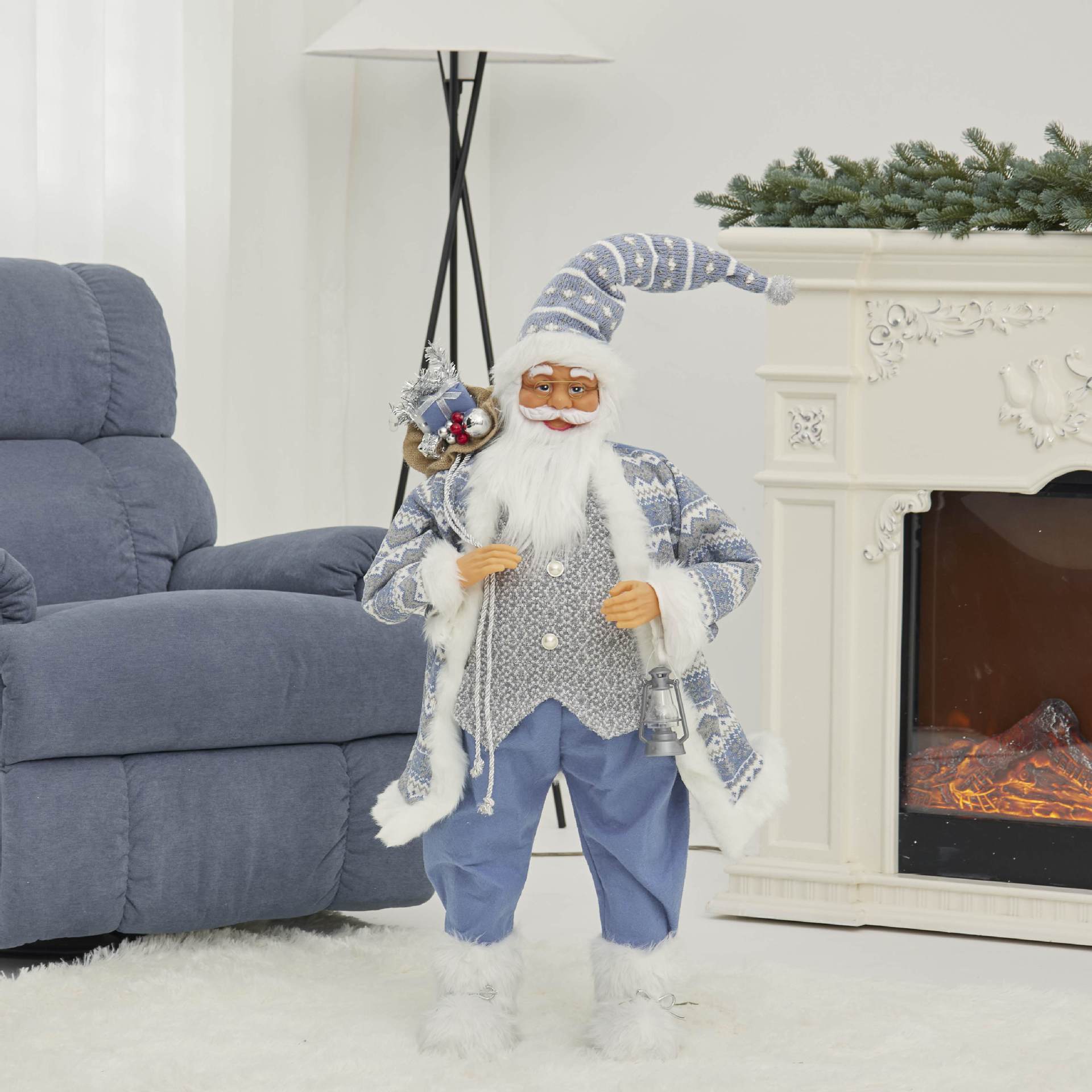 Picture of Cross Border christmas Santa Claus Ornaments Christmas Decorations Christmas Dolls Doll Ornaments Small Gifts