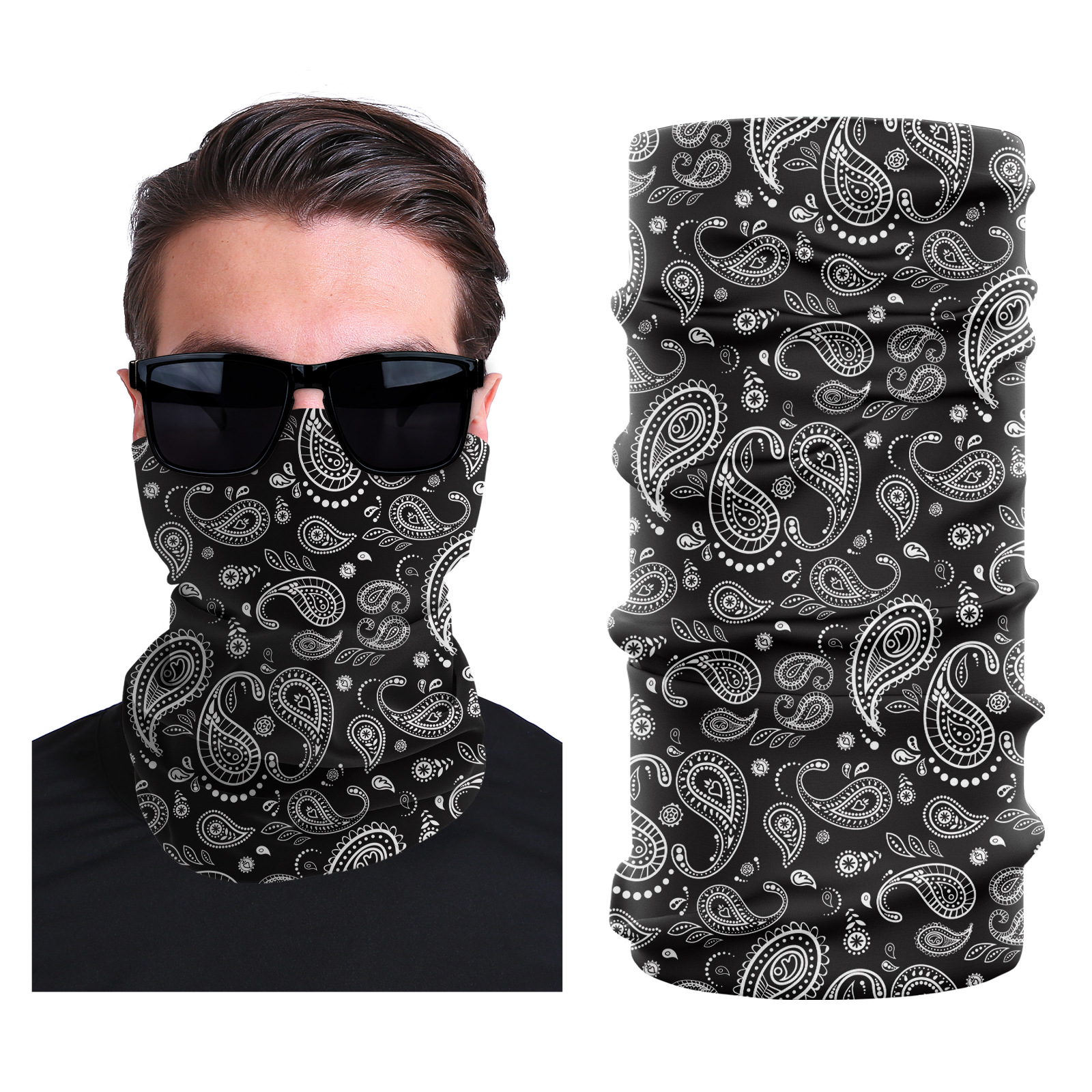 Picture of Xunhui magic scarf outdoor scarf mountaineering riding scarf high elastic seamless Ice Silk face towel cross-border bandana