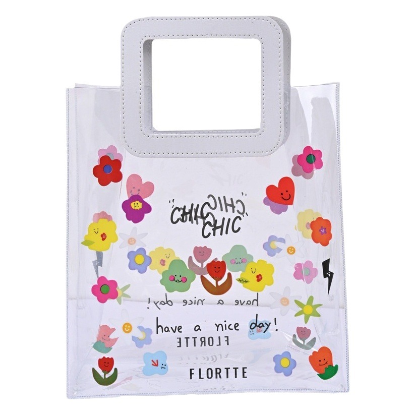Jelly Bag Transparent Tote Bag Ins Style Pvc Gift Bag Source Factory Wholesale Yiwu Source Factory