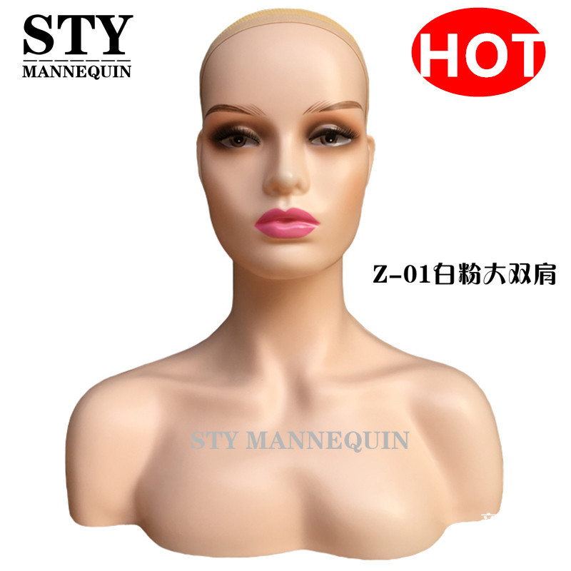 Picture of STY head model export best-selling dummy head model fashion female wig head model head model window display model head model