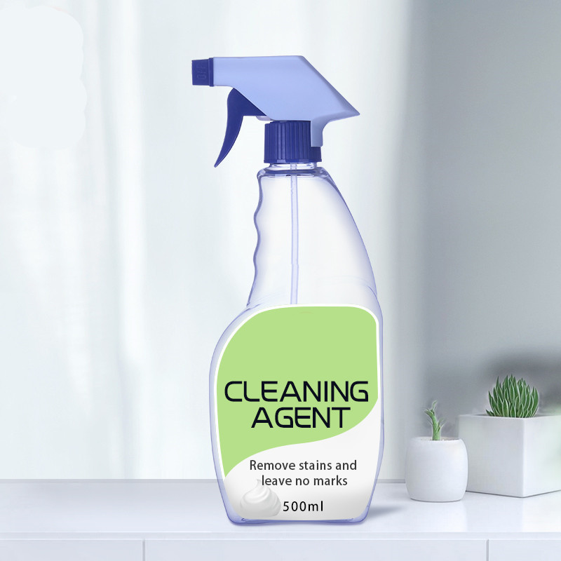 PET500 ml watering can floor cleaner dilution bottle insecticide plastic bottle button type transparent spray bottle